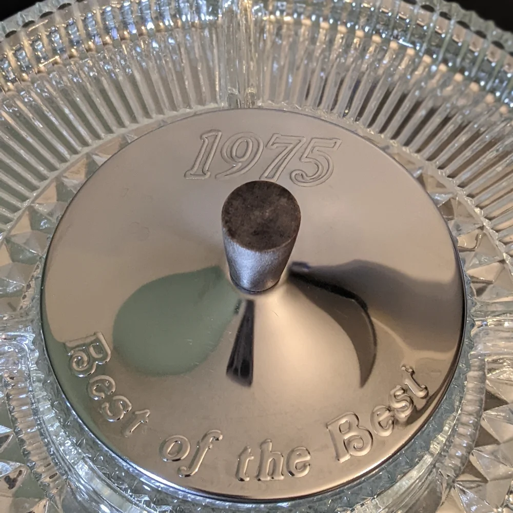 Vintage KROMEX Rotating Lazy Susan Condiment Tray